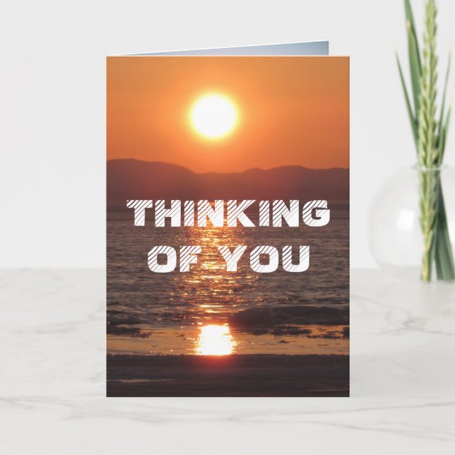 THINKING OF YOU CARD (Front)