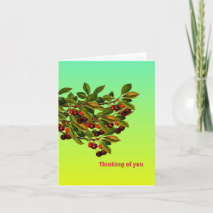 Thinking of you card