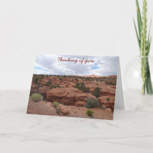 Thinking of You card - Arches