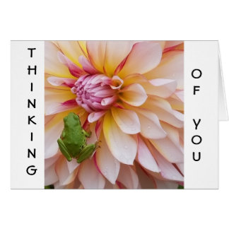 Thinking of you card - Blank inside