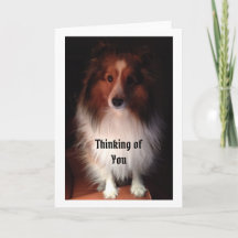 Thinking of you card.