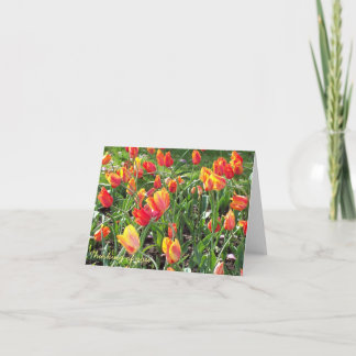 Thinking of You card - flowers