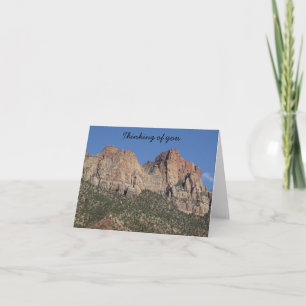 Thinking of You card - Zion