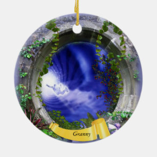 Thinking of you ceramic tree decoration