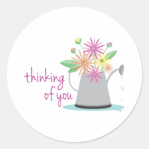 Thinking of You Classic Round Sticker