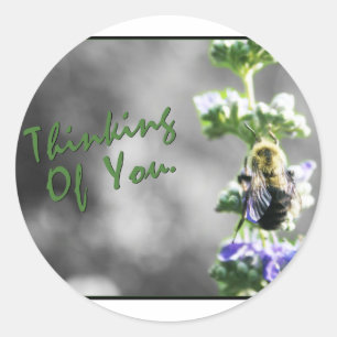 Thinking of You! Classic Round Sticker