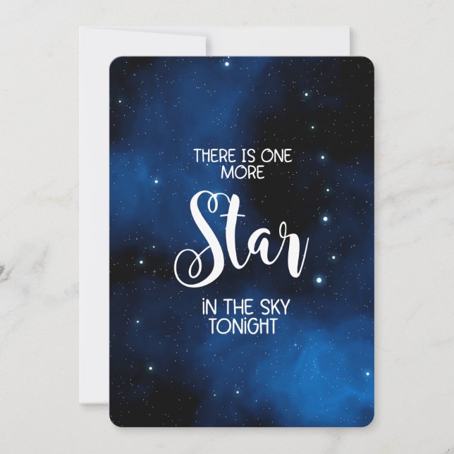 thinking of you condolences bereaved loss loved holiday card (Front)