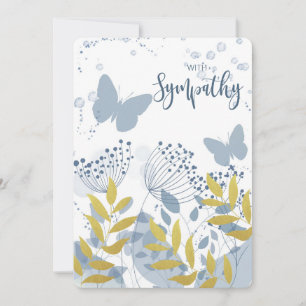 thinking of you condolences bereaved loss loved holiday card