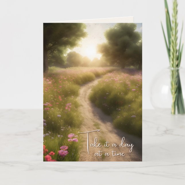 Thinking Of You Country Meadow Card (Front)
