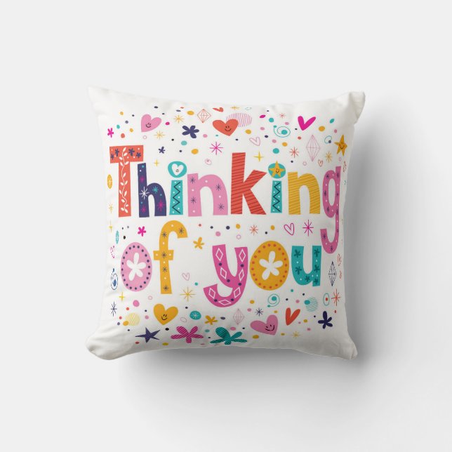 Thinking Of You Cushion (Front)