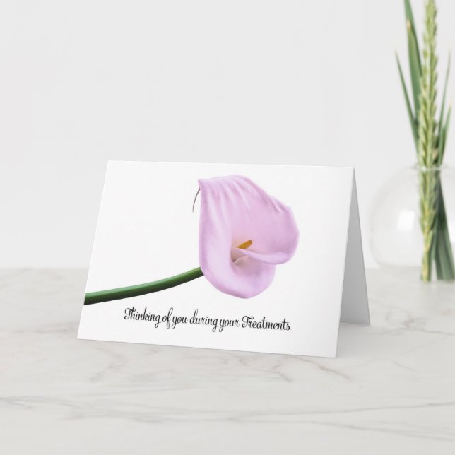 thinking of you during cancer treatments card (Front)