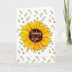 thinking of you (floral) card