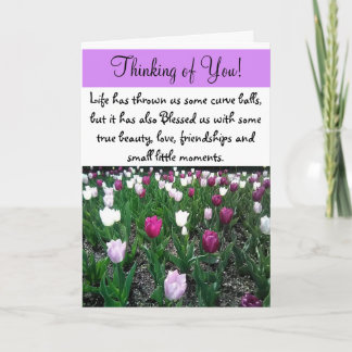Thinking of You, Friendship Support Card