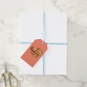 Thinking of You Funny Halloween Voodoo Doll Gift Tags