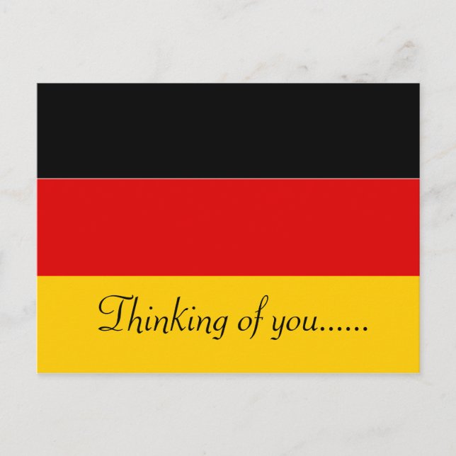 THINKING OF YOU GERMANY POSTCARD (Front)