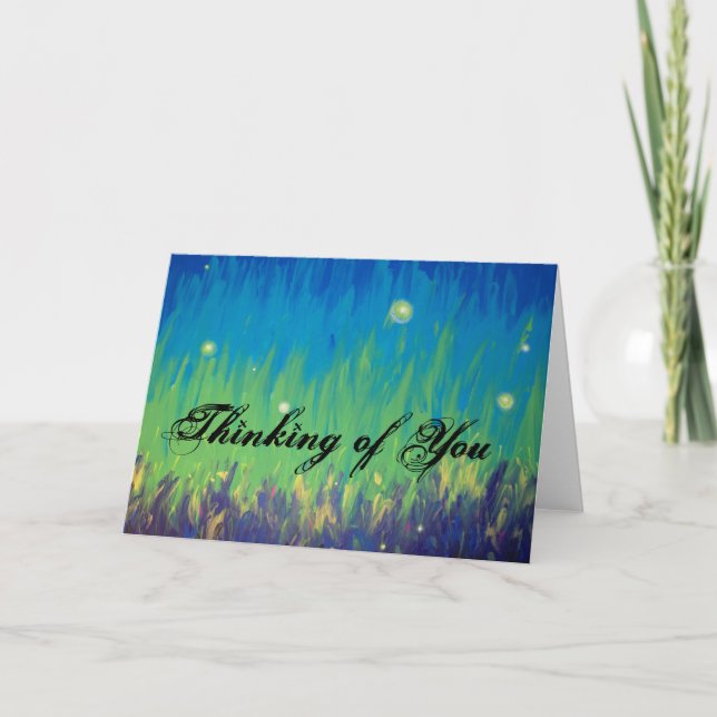 Thinking of You Greeting Card (Front)
