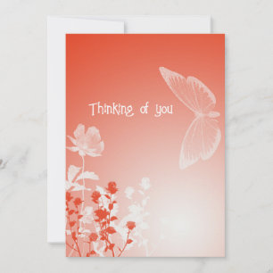 Thinking of you holiday card