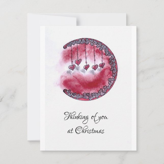 Thinking of you holiday card (Front)