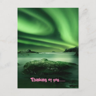 Thinking of you holiday postcard