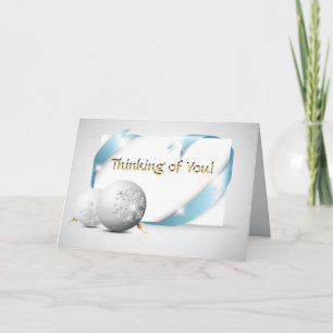 Thinking of You Holidays Holiday Card