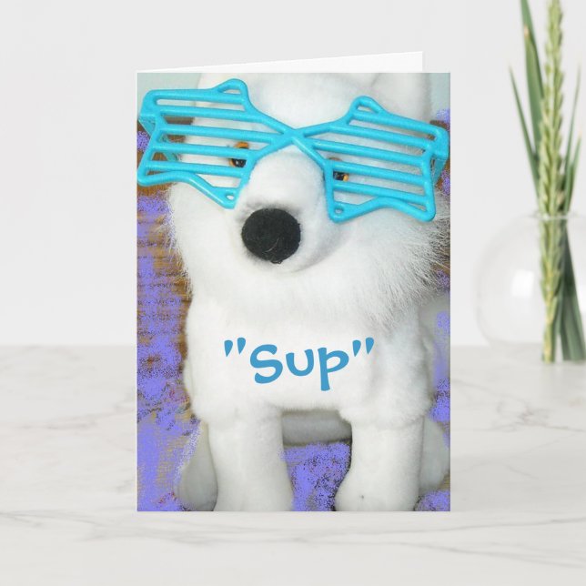 Thinking of you Humor Card (Front)