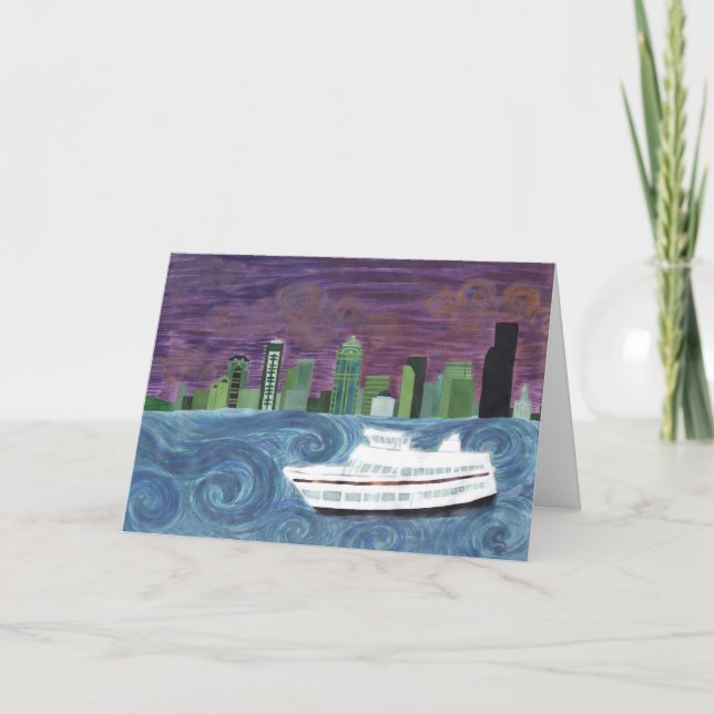 Thinking of You in the Emerald City Card (Front)