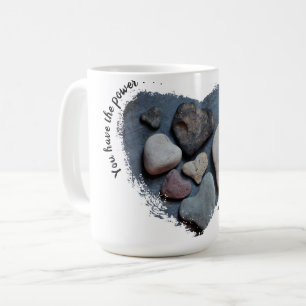 Thinking of you-Love Rocks-Heart Shaped Rocks Coffee Mug