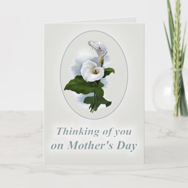 Thinking of you Mother's Day, Loss of a Mother Card (Front)