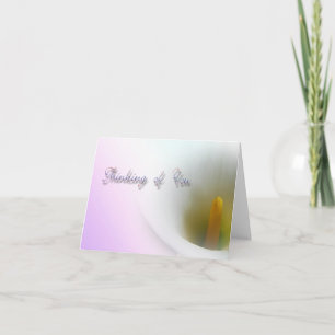 Thinking of You Note Card