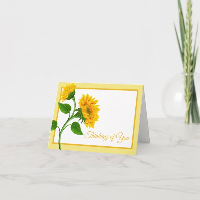 Thinking of You Note Card (Front)