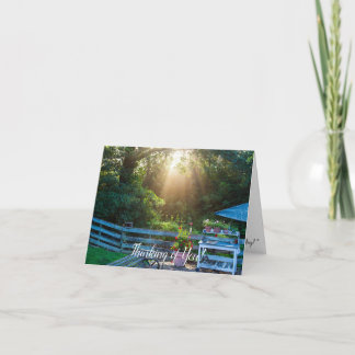 Thinking of you Note Card. Note Card