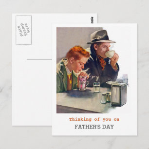 Thinking of you on Father's Day. Postcards