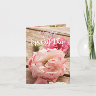 Thinking of you on this Special Day   Greeting Car Card