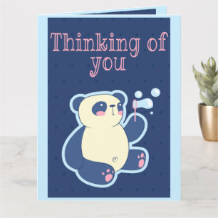 THINKING OF YOU PANDA  CARD