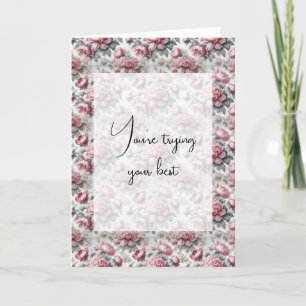 Thinking Of You Peonies Card