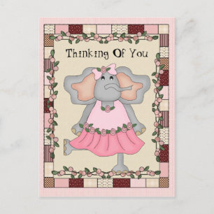 Thinking Of You postcard