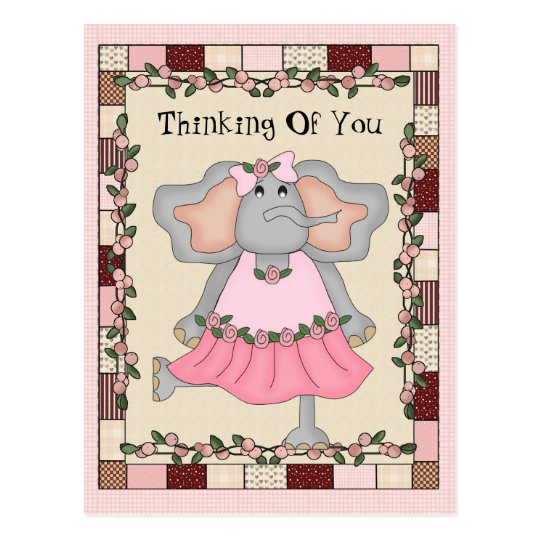 Thinking Of You postcard