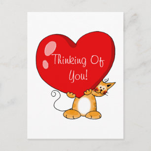 Thinking of you postcard