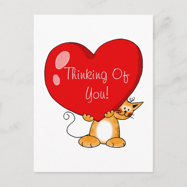 Thinking of you postcard (Front)