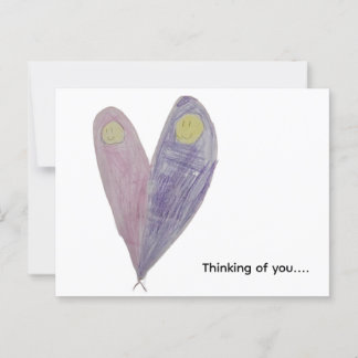 Thinking of you postcard