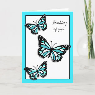 Thinking of You, Pretty Butterflies Card