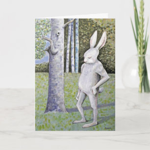Thinking of You Rabbit Card