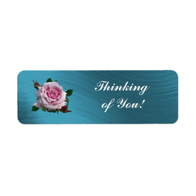 THINKING OF YOU- RETURN ADDRESS LABELS (Front)