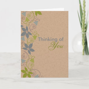 Thinking of You - Romantic Birthday Card