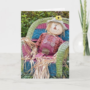 Thinking of You Scarecrow Card