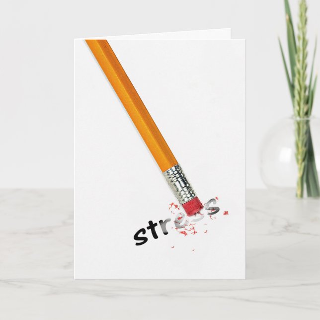 Thinking of You Stress Eraser Card (Front)
