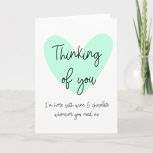 Thinking of You Sympathy card