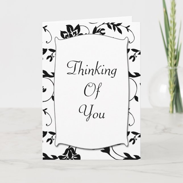 Thinking Of You - Sympathy Card (Front)