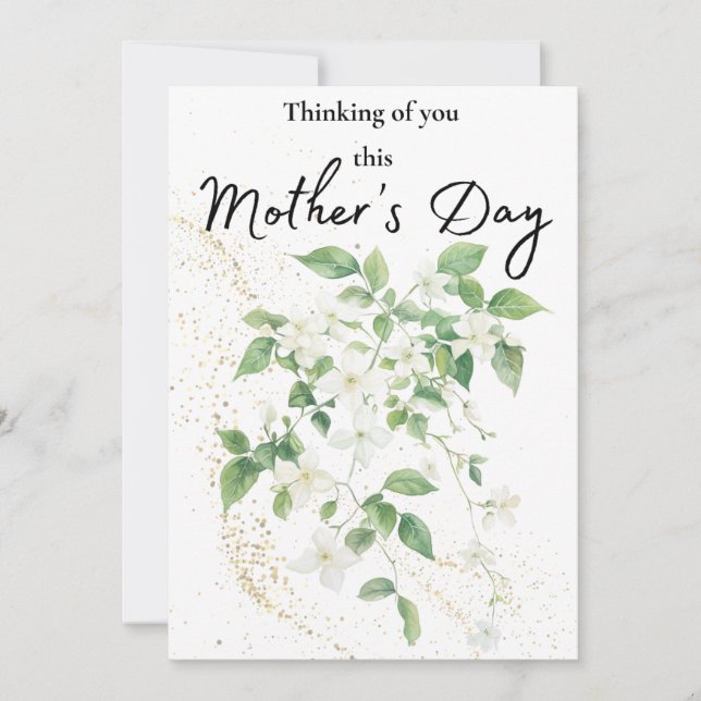 Thinking of you this Mother’s Day - Jasmin Floral (Front)