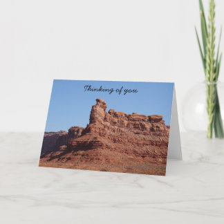 Thinking of You - Valley of the Gods Thank You Card